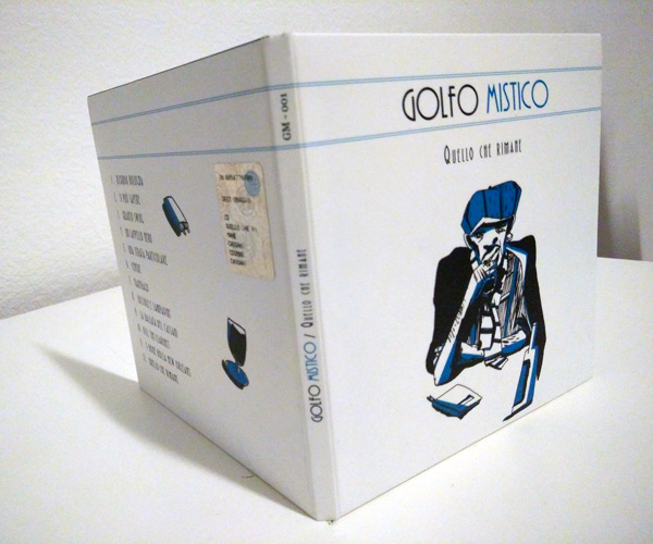 Il disco dei Golfo Mistico con la copertina illustrata da Brochendors Brothers